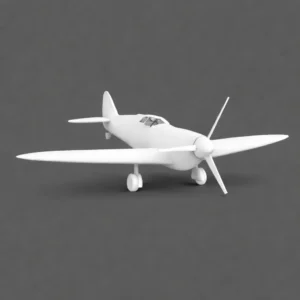 spitfire plane kit card