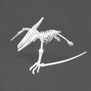 3d printed pterodactyl dinosaur skeleton puzzle