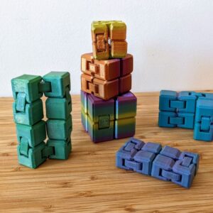 Sturdy Infinity Cube – 3D Printed Fidget Toy