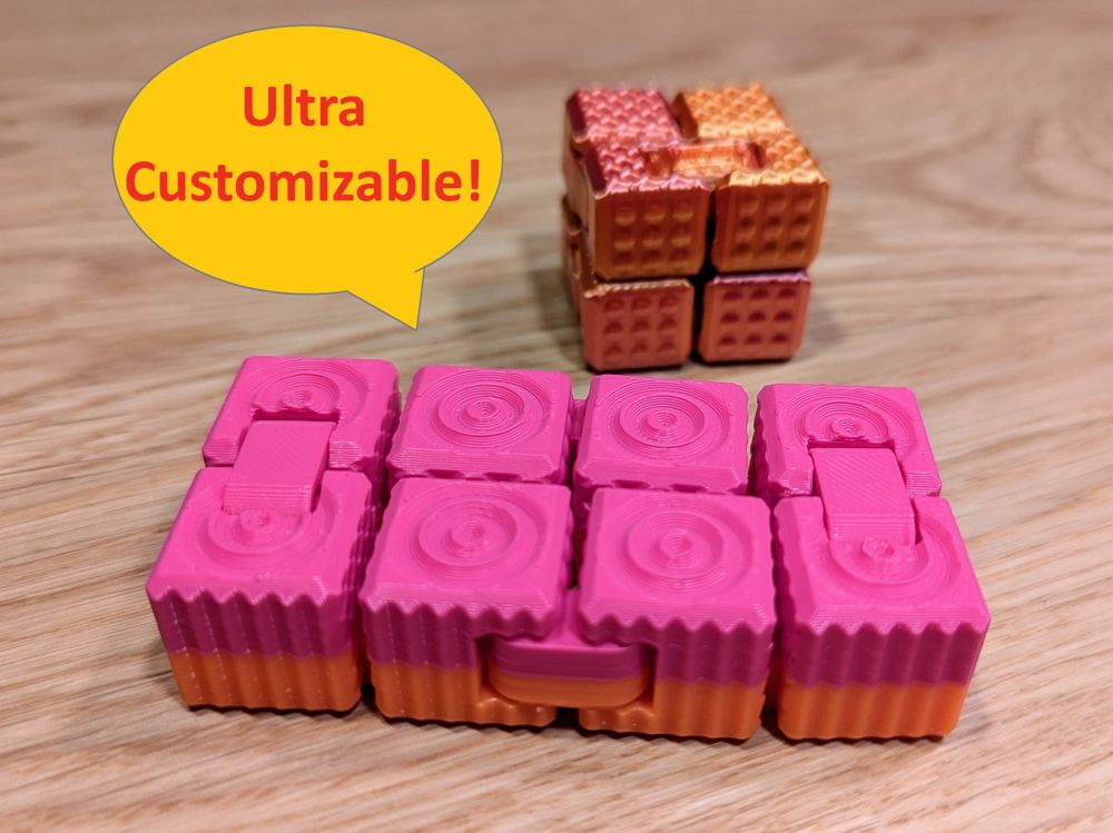 sturdy-infinity-cube-5 Sturdy Infinity Cube – 3D Printed Fidget Toy - Image 5